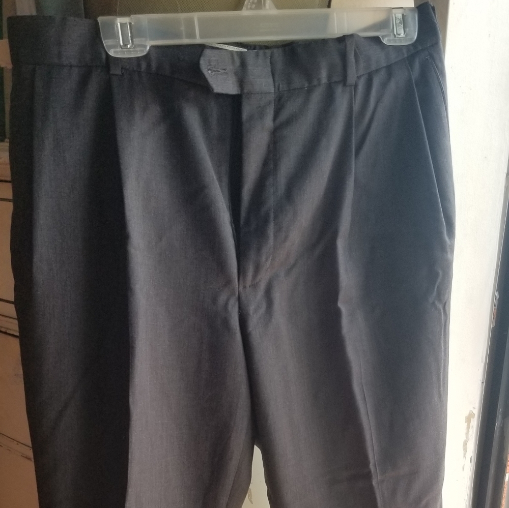 Mens gray dress pants